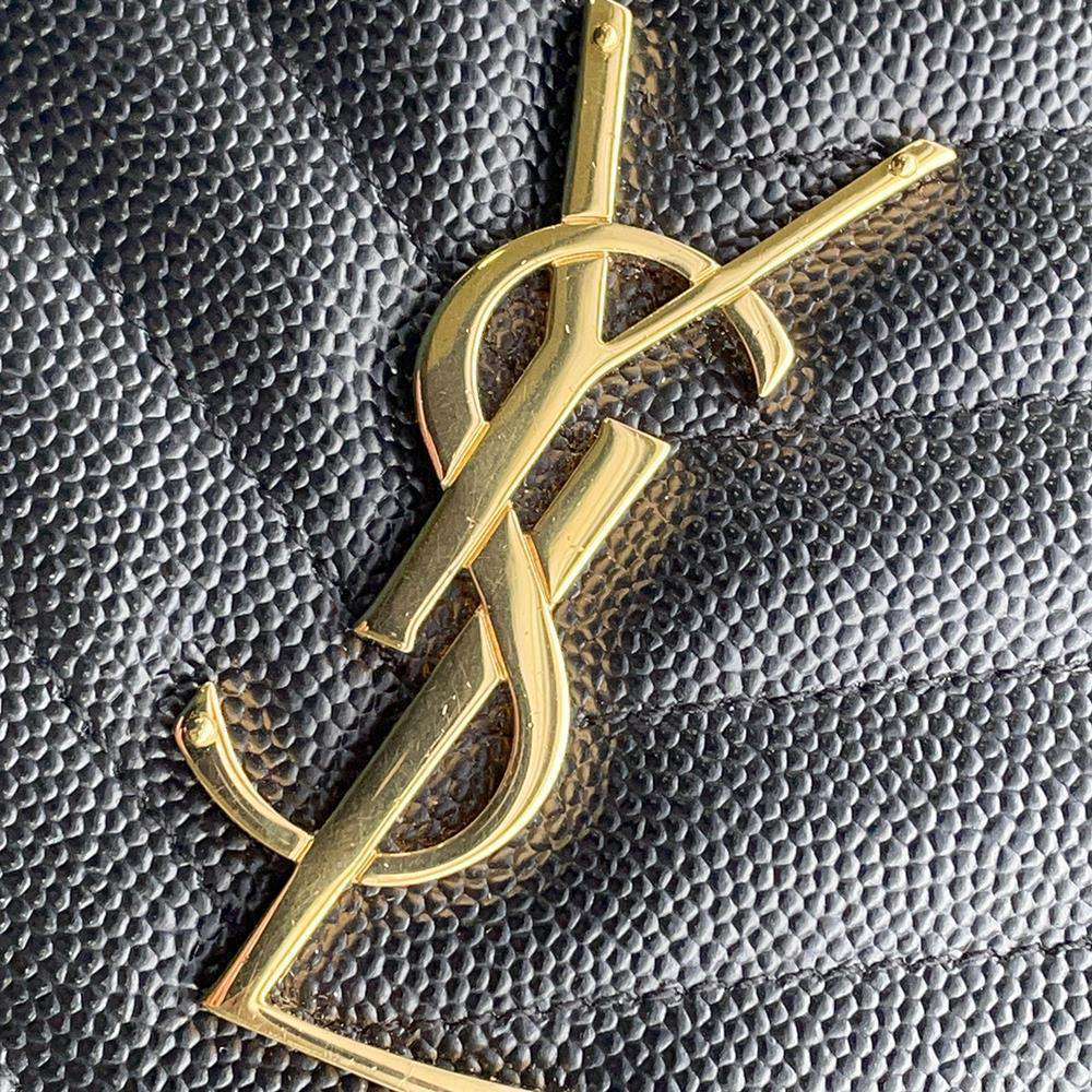 Saint Laurent Paris Chain Wallet Monogram Crossbody YSL Black - Picture 8 of 9